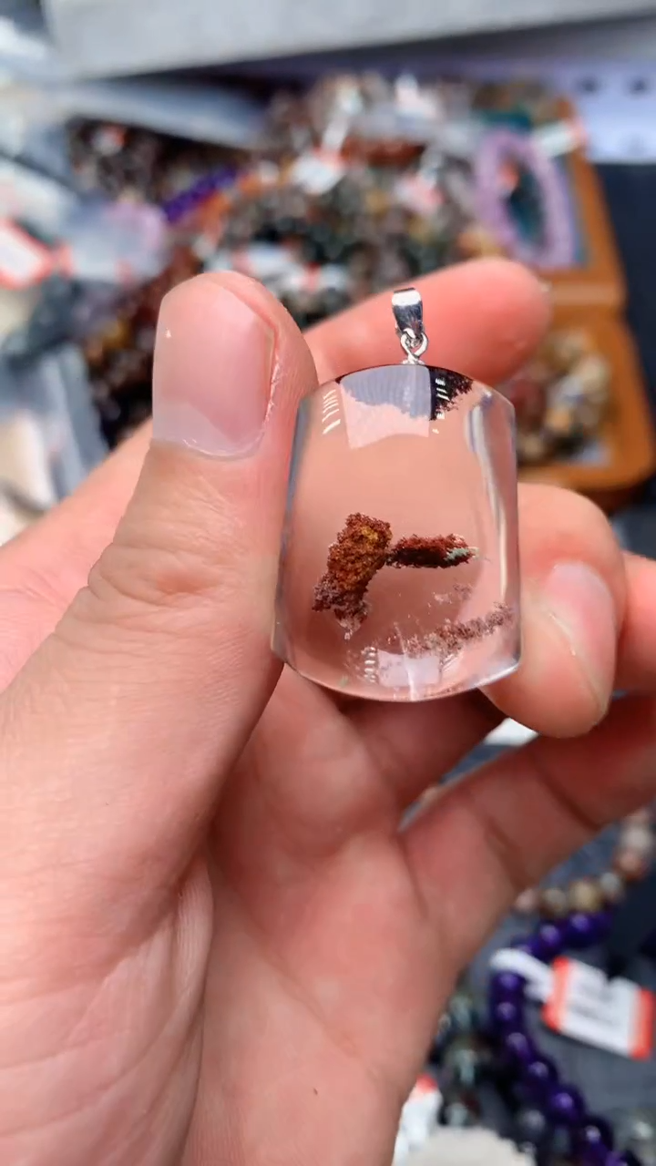 【闪购商品】水晶吊坠(赠链)合金340