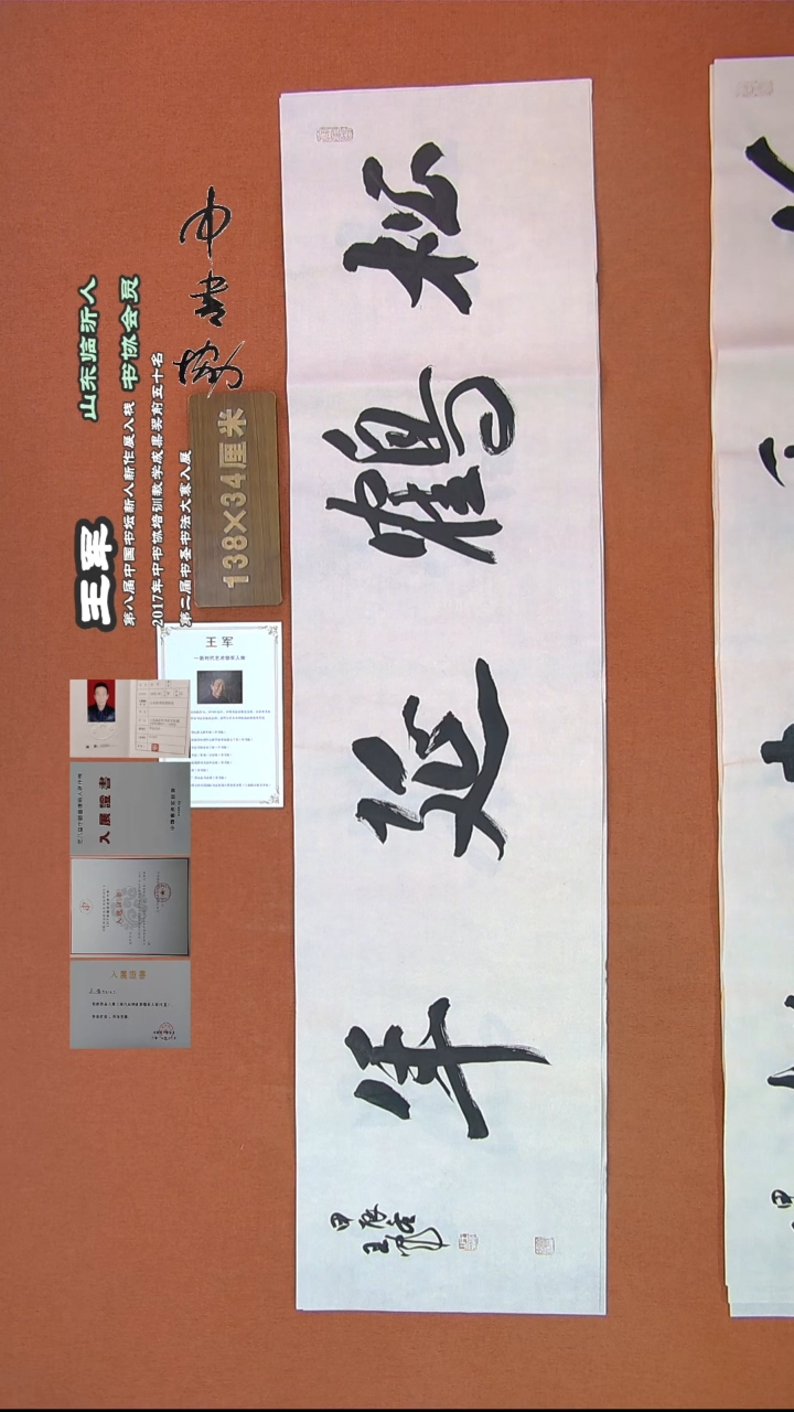【闪购商品】书法178王军书法作品