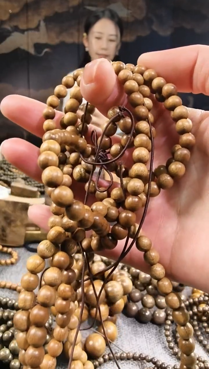 【闪购商品】金丝楠0.6阴沉黄108多圈