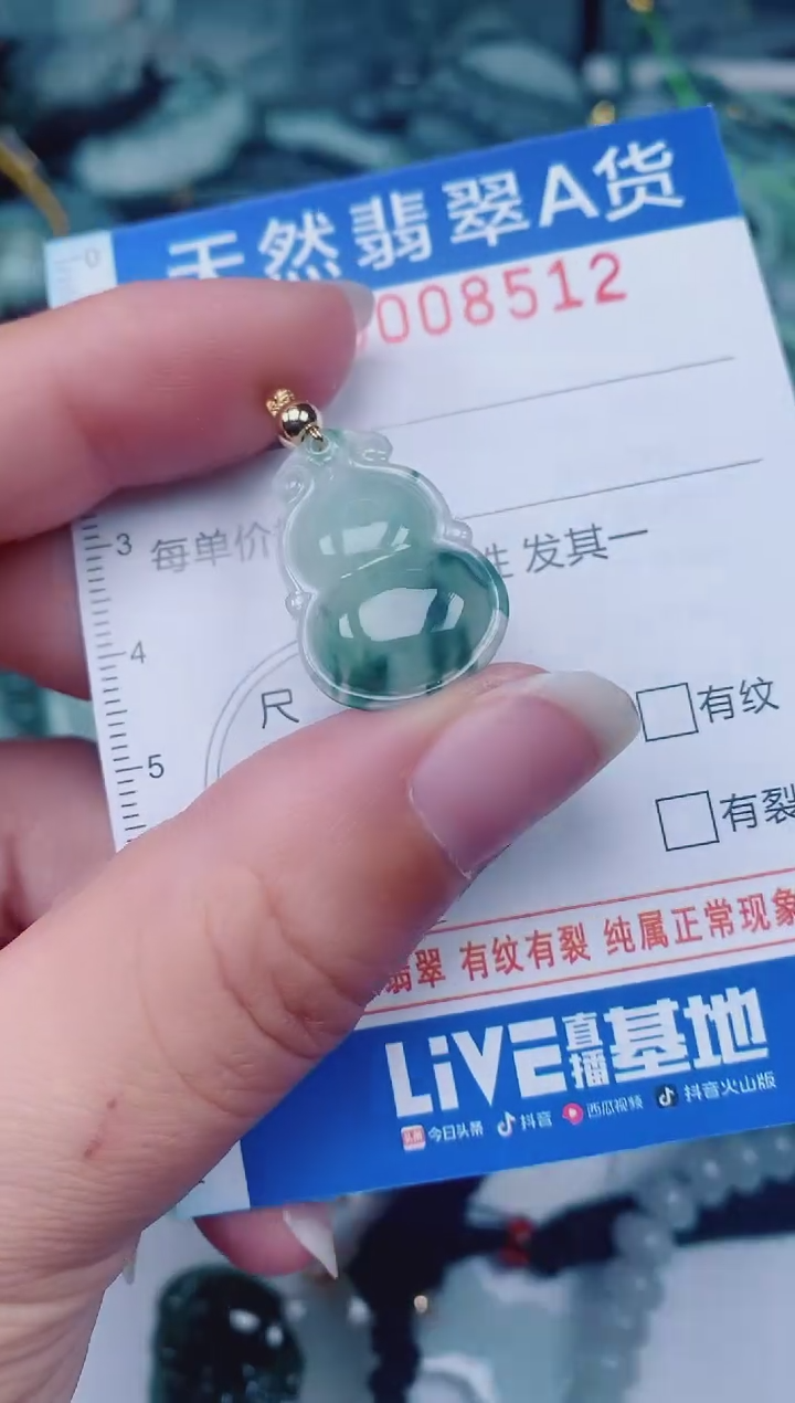 颈饰未镶嵌翡翠00008512