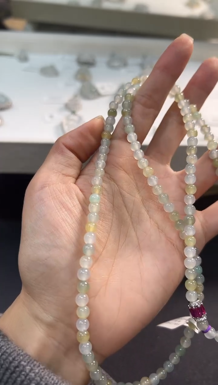 颈饰合金翡翠KXDA1128-022