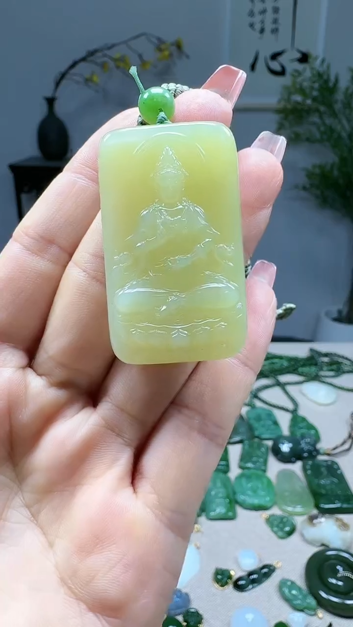 未镶嵌和田玉挂件1