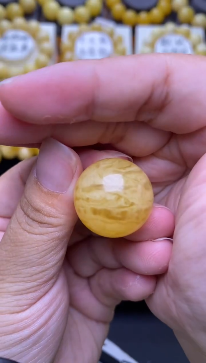 裸石琥珀未镶嵌大小姐珠宝严选113