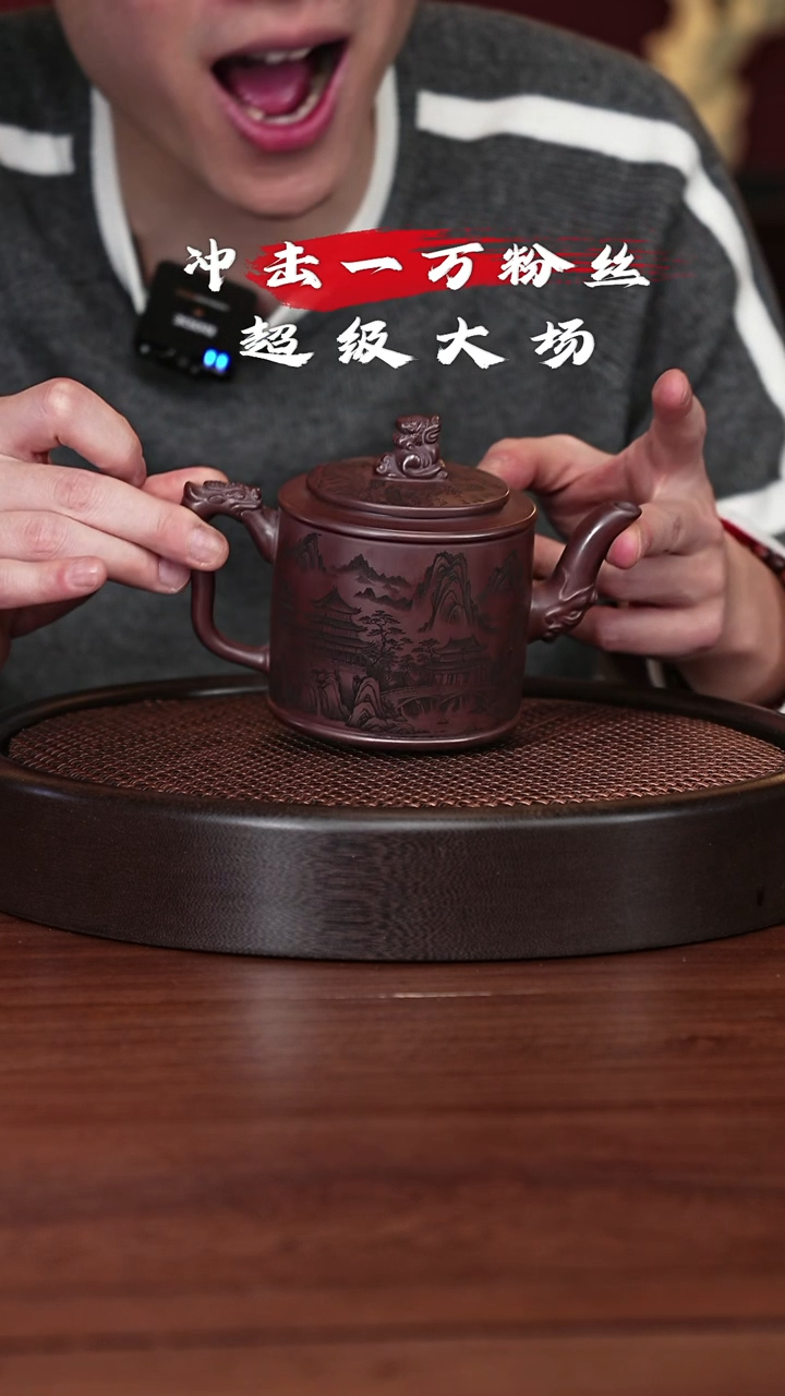 【闪购商品】紫砂茶壶宜兴紫砂壶h47856