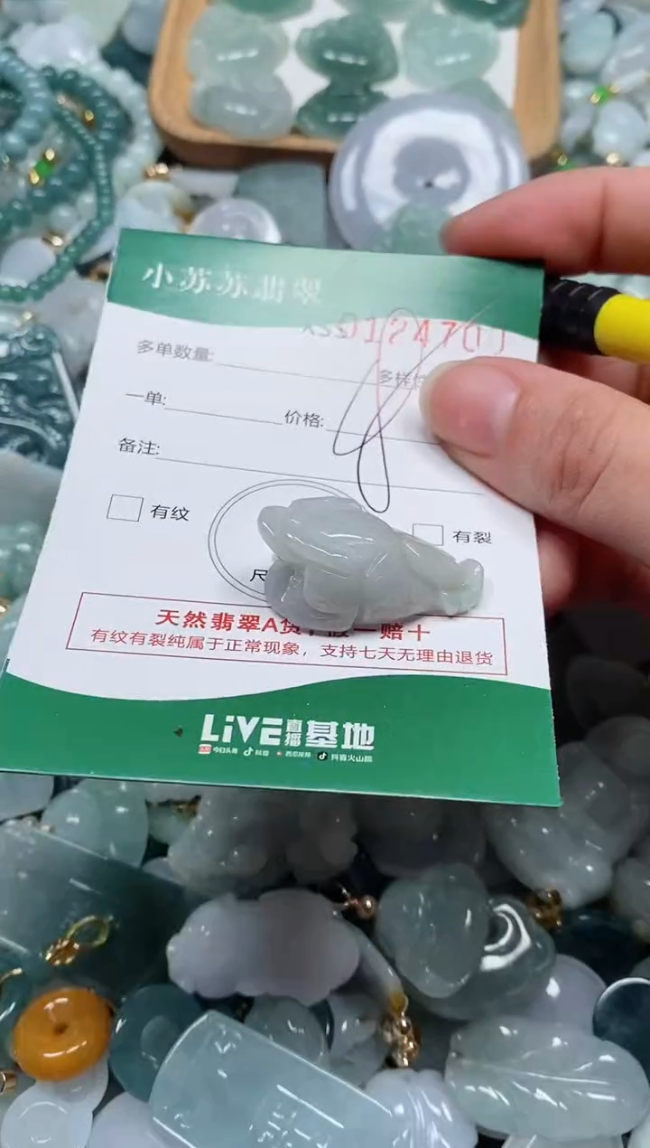 【闪购商品】翡翠颈饰未镶嵌闪购商品0124700