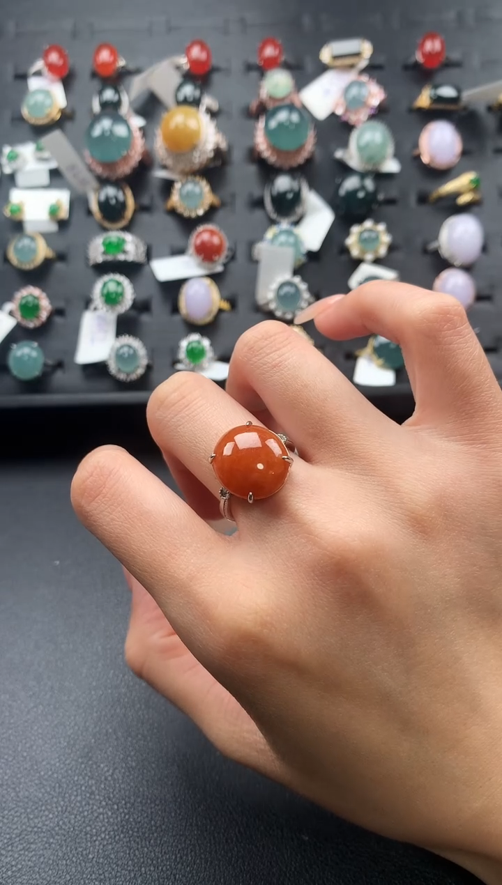 【闪购商品】翡翠戒指未镶嵌56784567847547