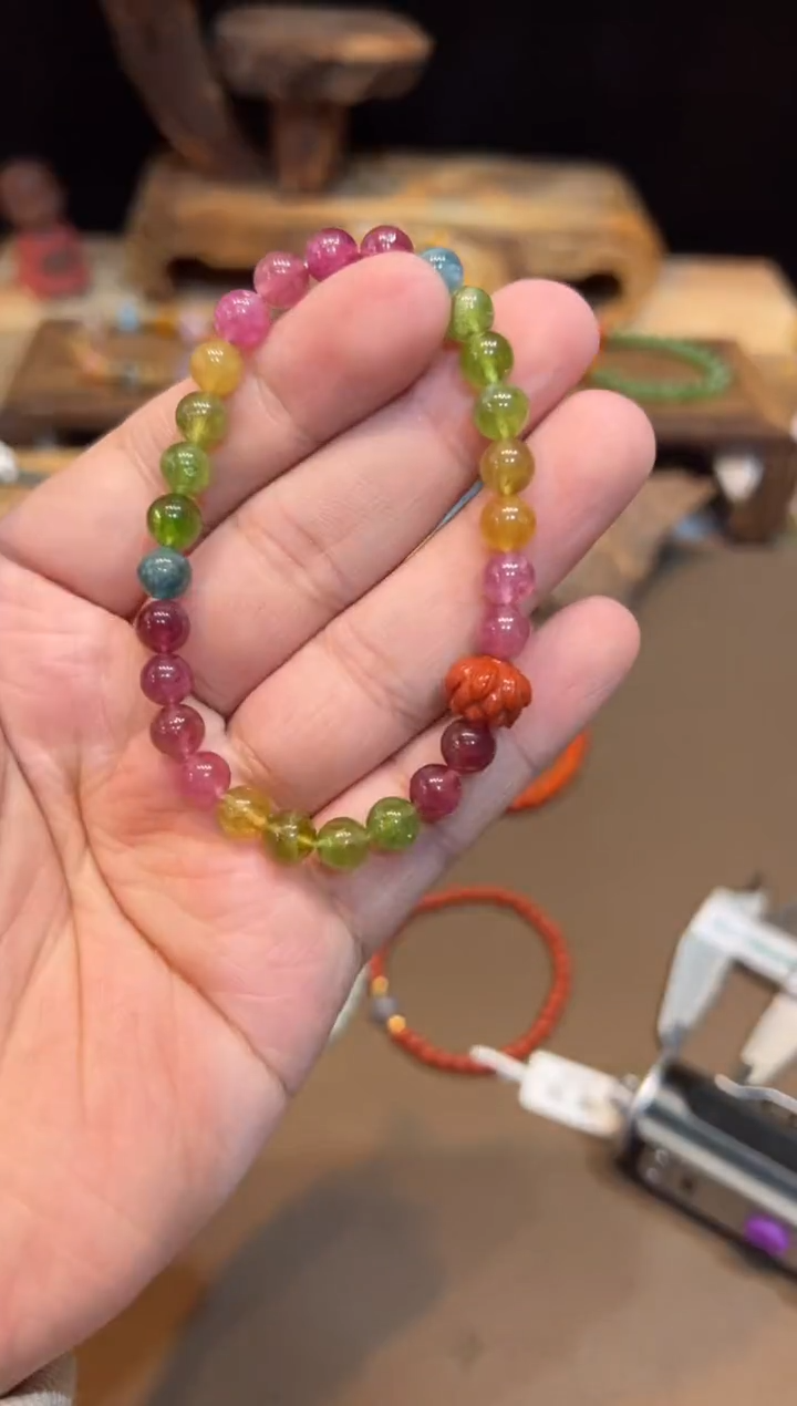 【闪购商品】碧玺手链未镶嵌手饰@@0960