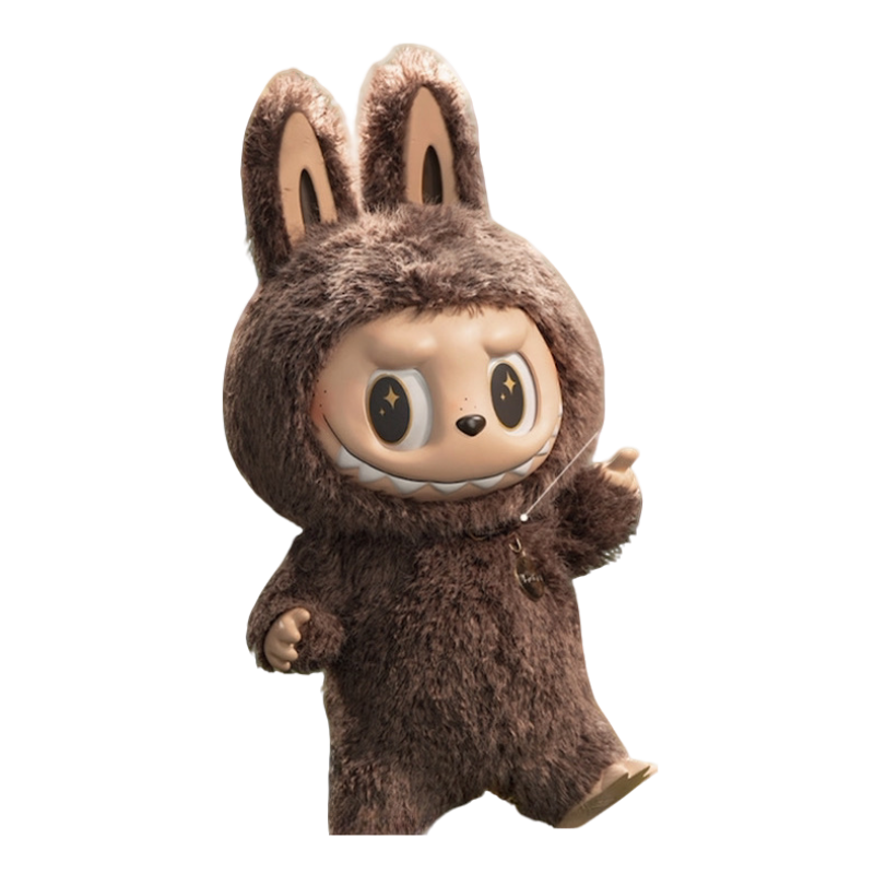 大首领58cm搪胶毛绒公仔大娃适合潮玩收藏