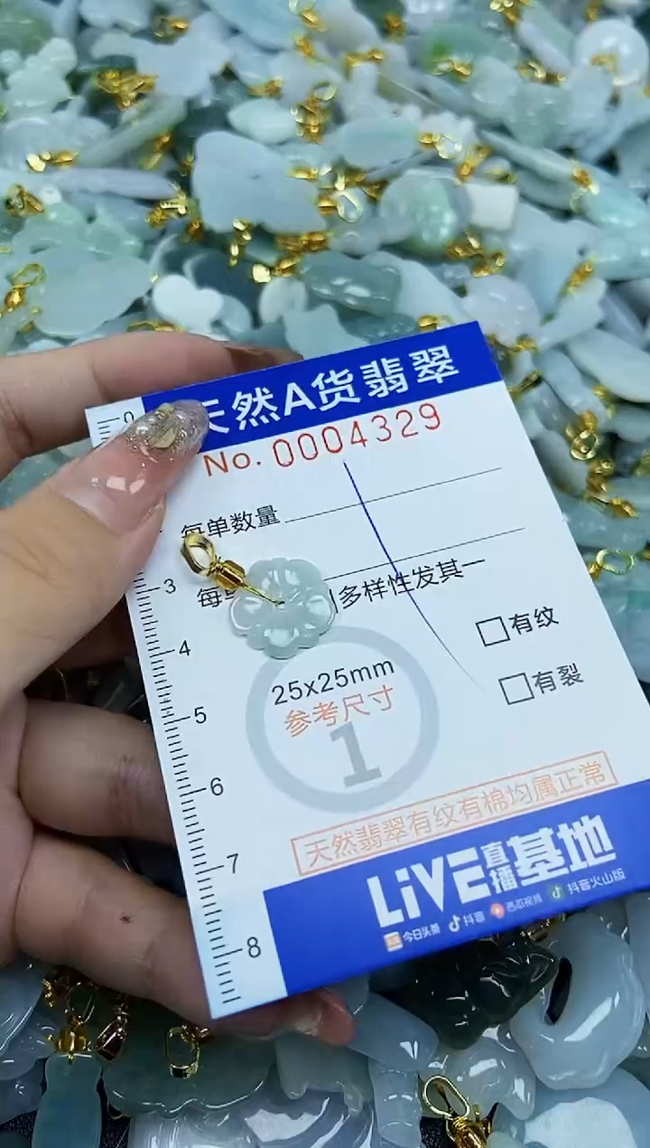 翡翠未镶嵌颈饰天然A货翡翠