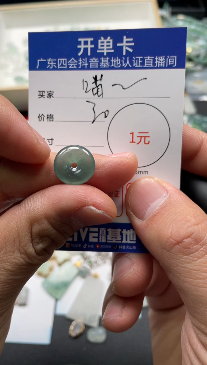 【闪购商品】翡翠颈饰未镶嵌挂件