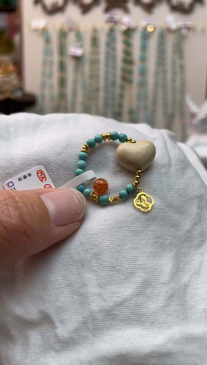 【闪购商品】南红玛瑙戒指银S925镶嵌28