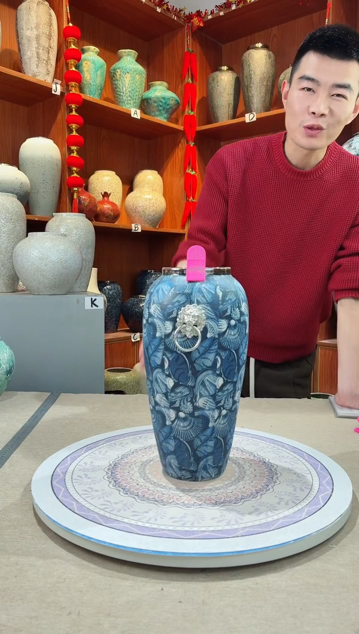 【闪购商品】瓶陶瓷花瓶 无花 微瑕 a755