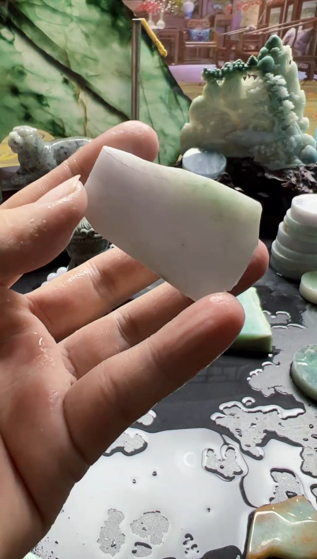 未镶嵌挂件翡翠纯天然缅甸翡翠A货