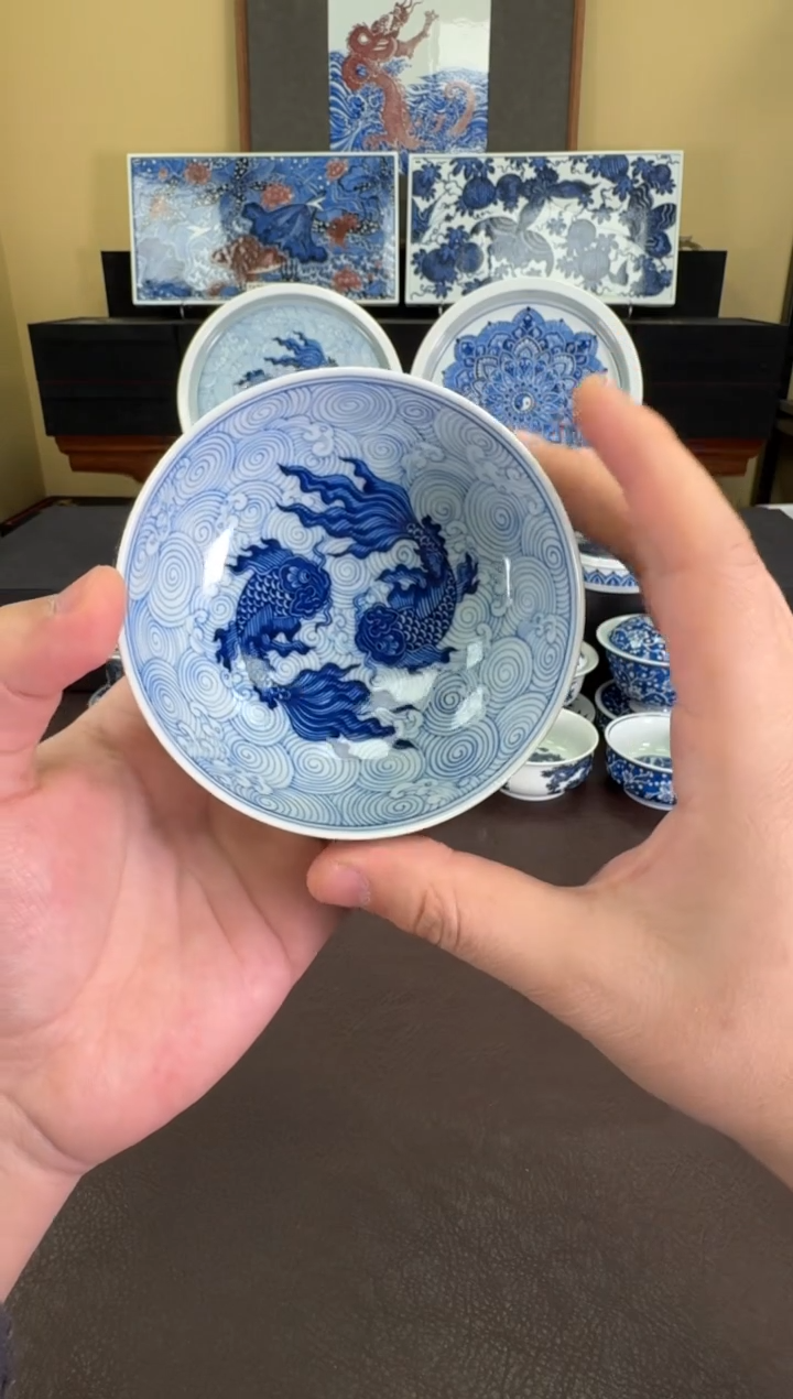 【闪购商品】羿器窑海水鲲普洱杯