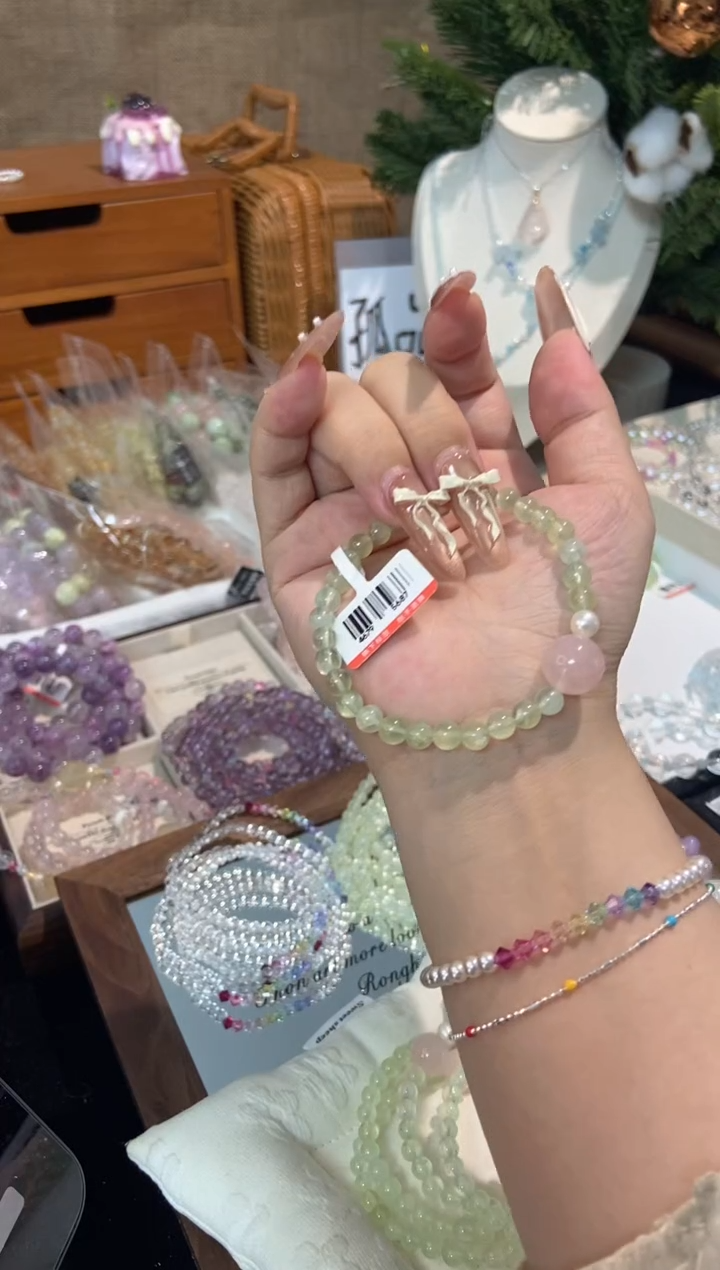 未镶嵌手串水晶孤品捡漏均匀瑕疵介意勿拍