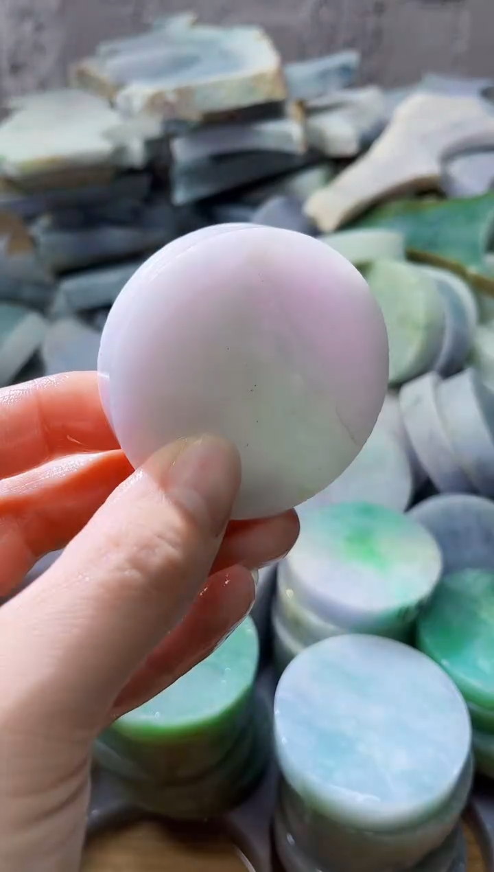 裸石翡翠天然翡翠A货古 南 384