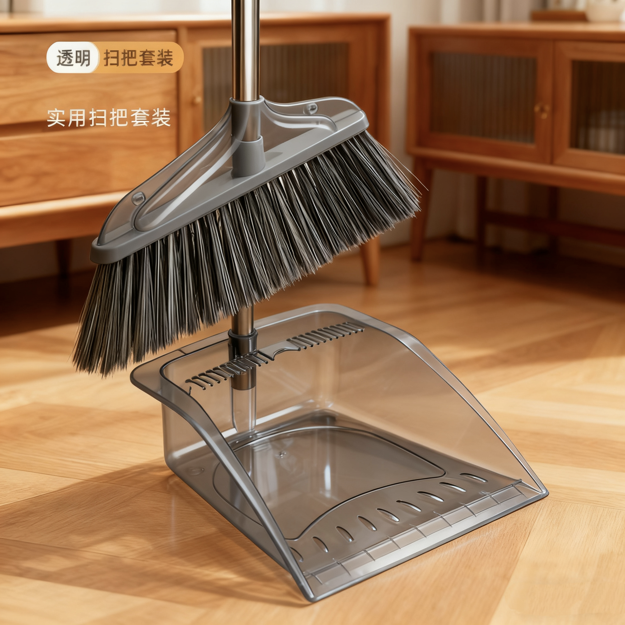 加大加厚扫把簸箕套装2025年新款室内木地板扫帚组合扫地神器2