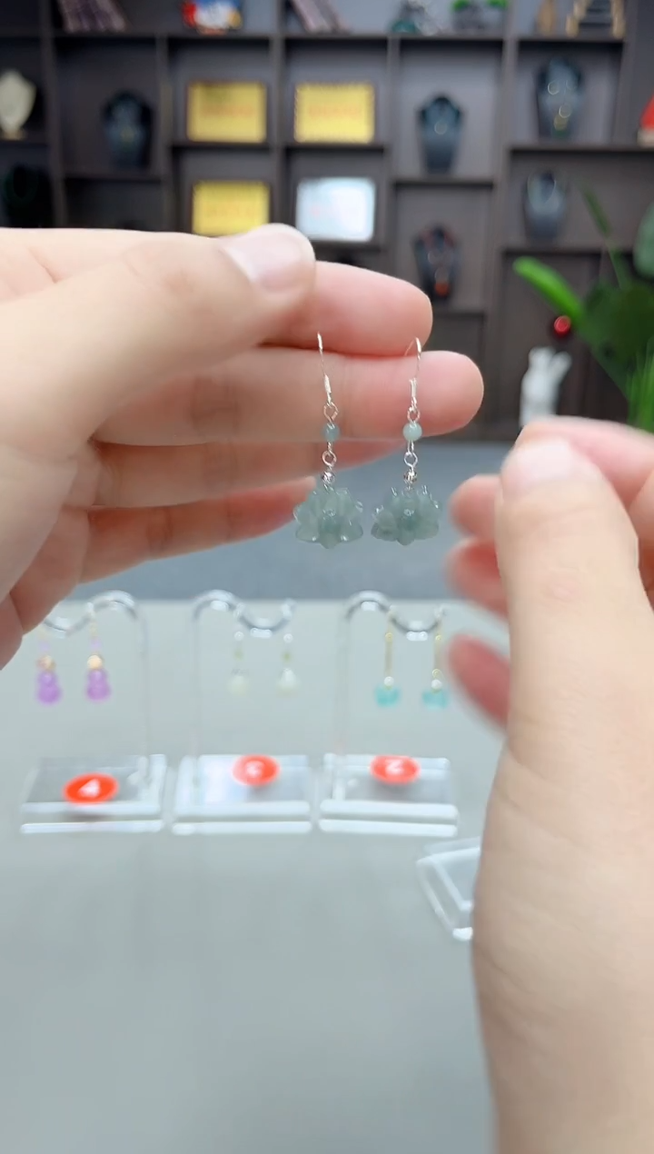 未镶嵌翡翠耳饰X06