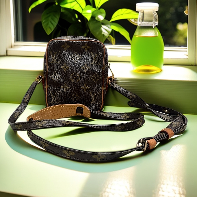 95新 LouisVuitton/路易威登  老花相机斜挎包 1198 9240