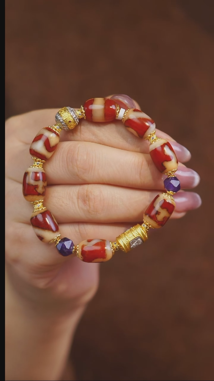 【闪购商品】玛瑙/玉髓手串未镶嵌多样性发一