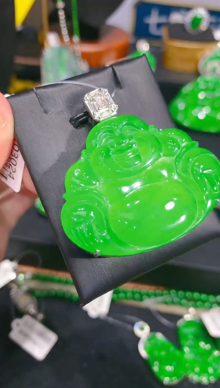 【闪购商品】翡翠颈饰银S925镶嵌85一季