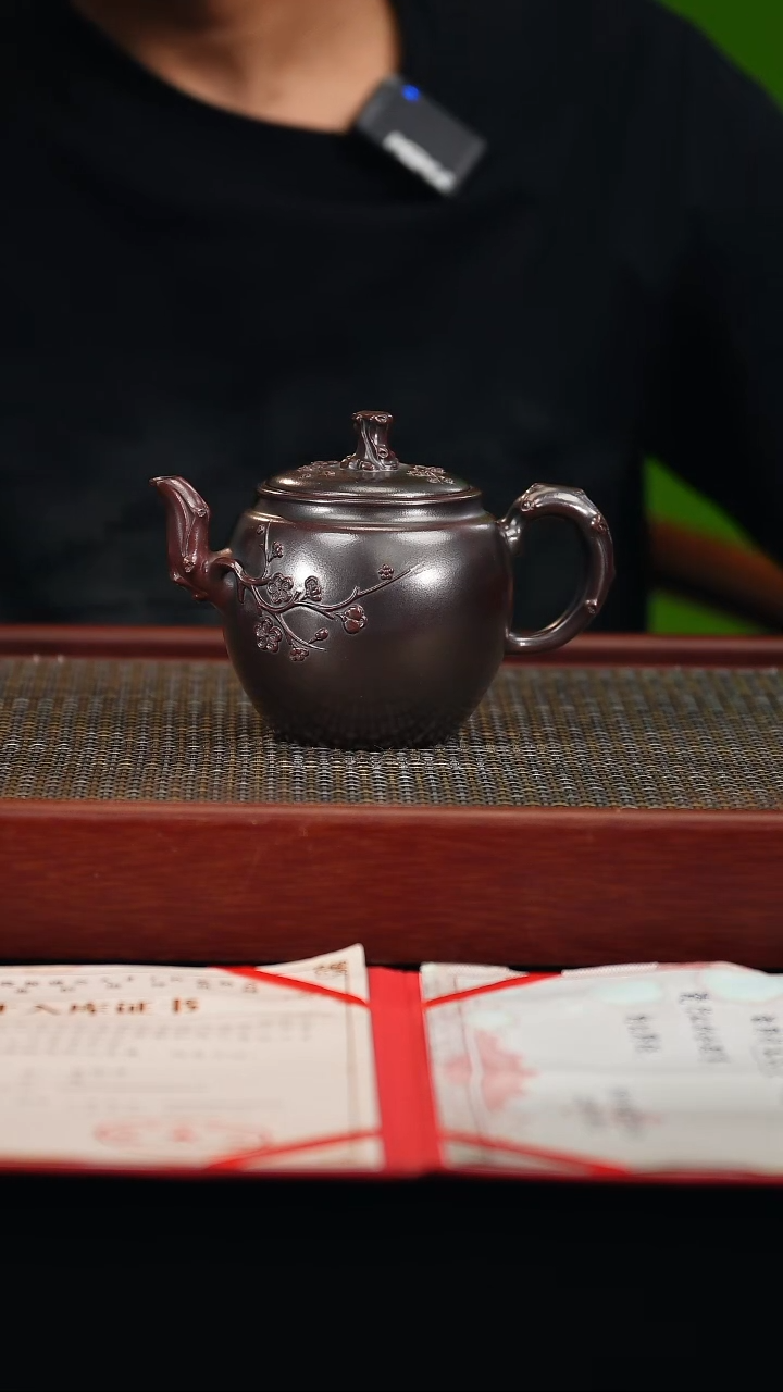 茶壶紫砂  宜兴紫砂原矿壶