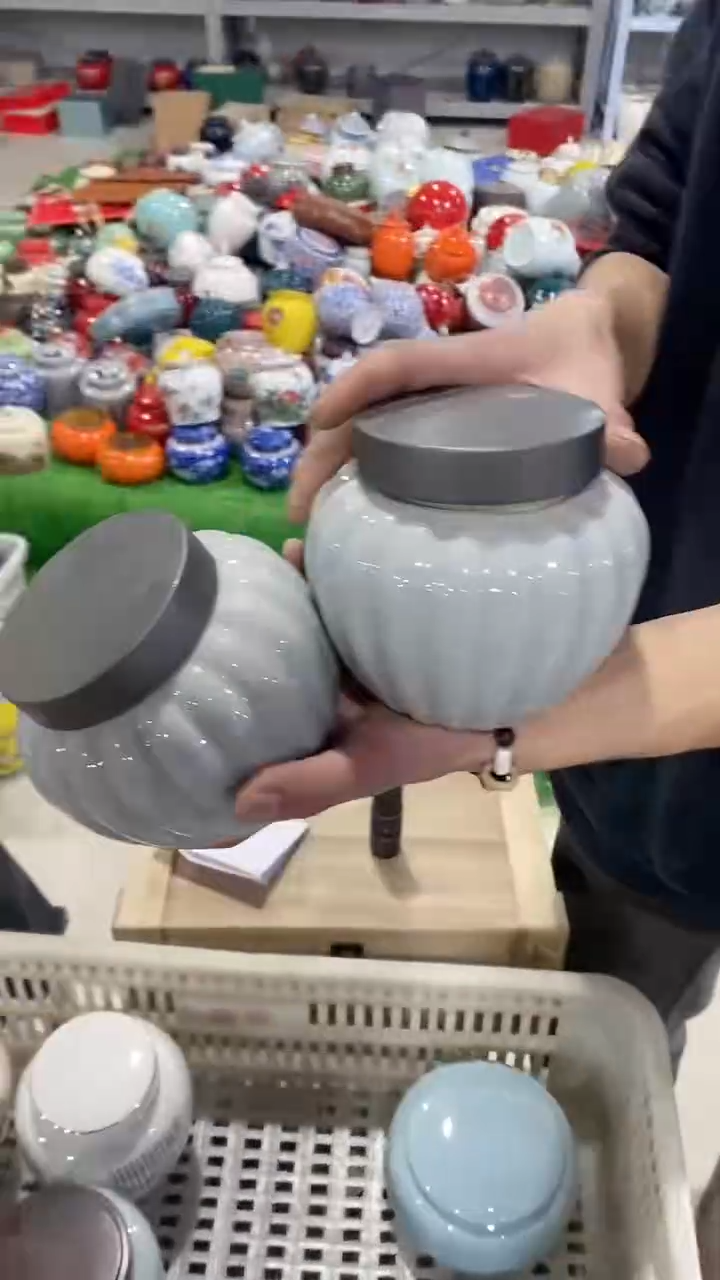 【闪购商品】罐陶瓷茶叶罐密封罐等