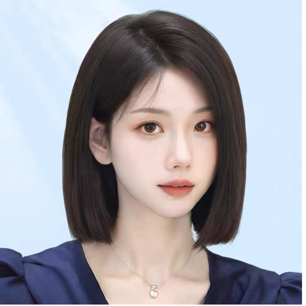 【夏季轻薄短款】假发造型减龄一刀切假发轻薄透气随意分缝蓬松自然