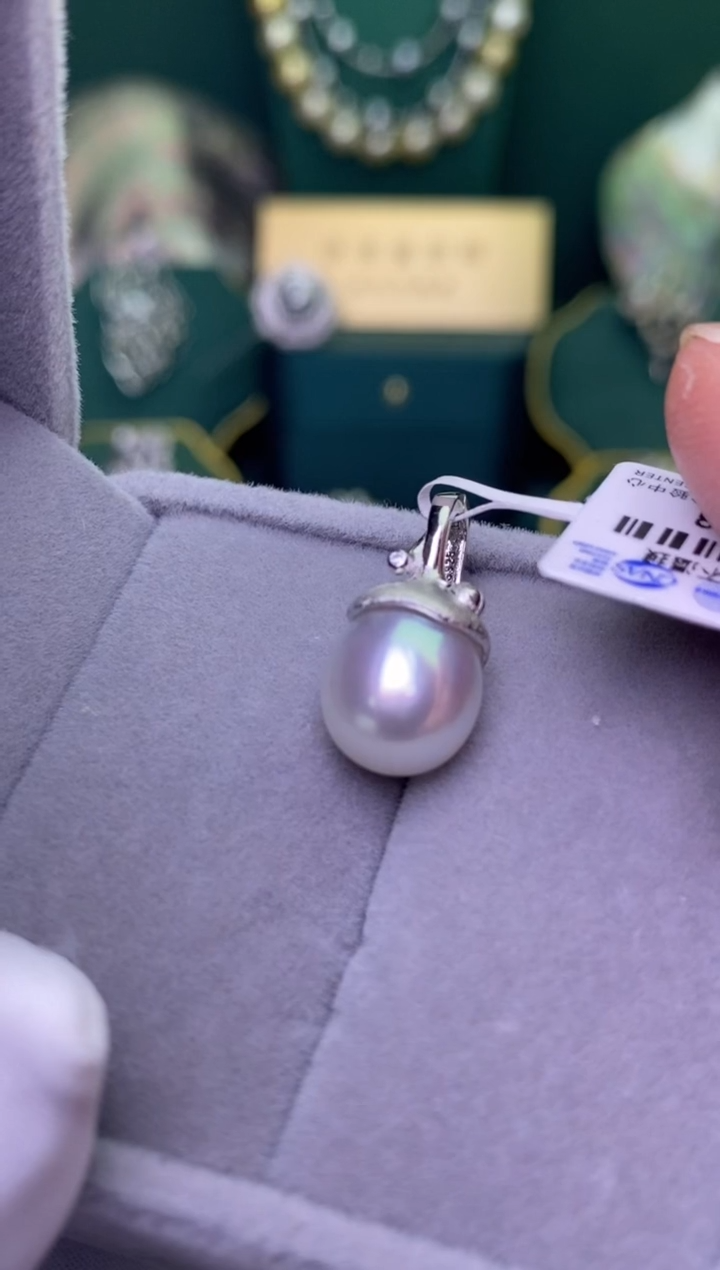 【闪购商品】海水珍珠颈饰银S925镶嵌10-11