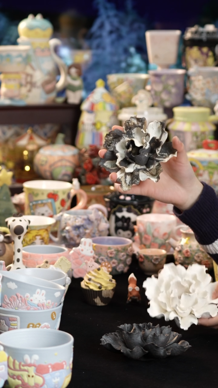 其他陶景德镇釉下彩手绘设计师款陶瓷