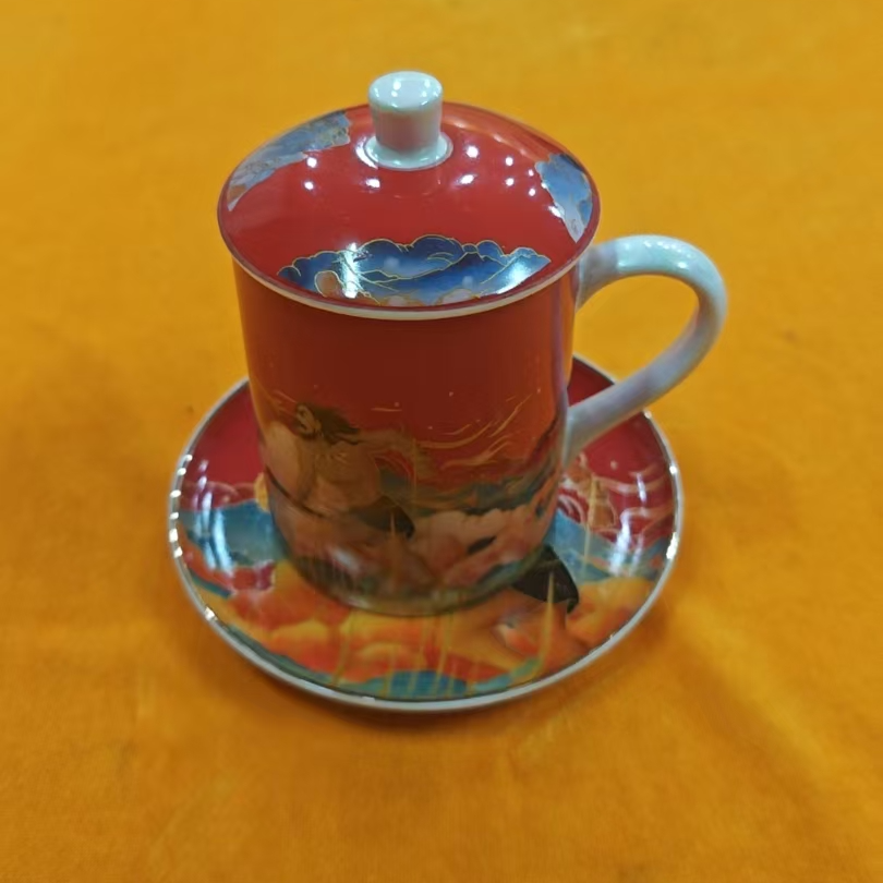 FC003景德镇陶瓷摆件马克杯