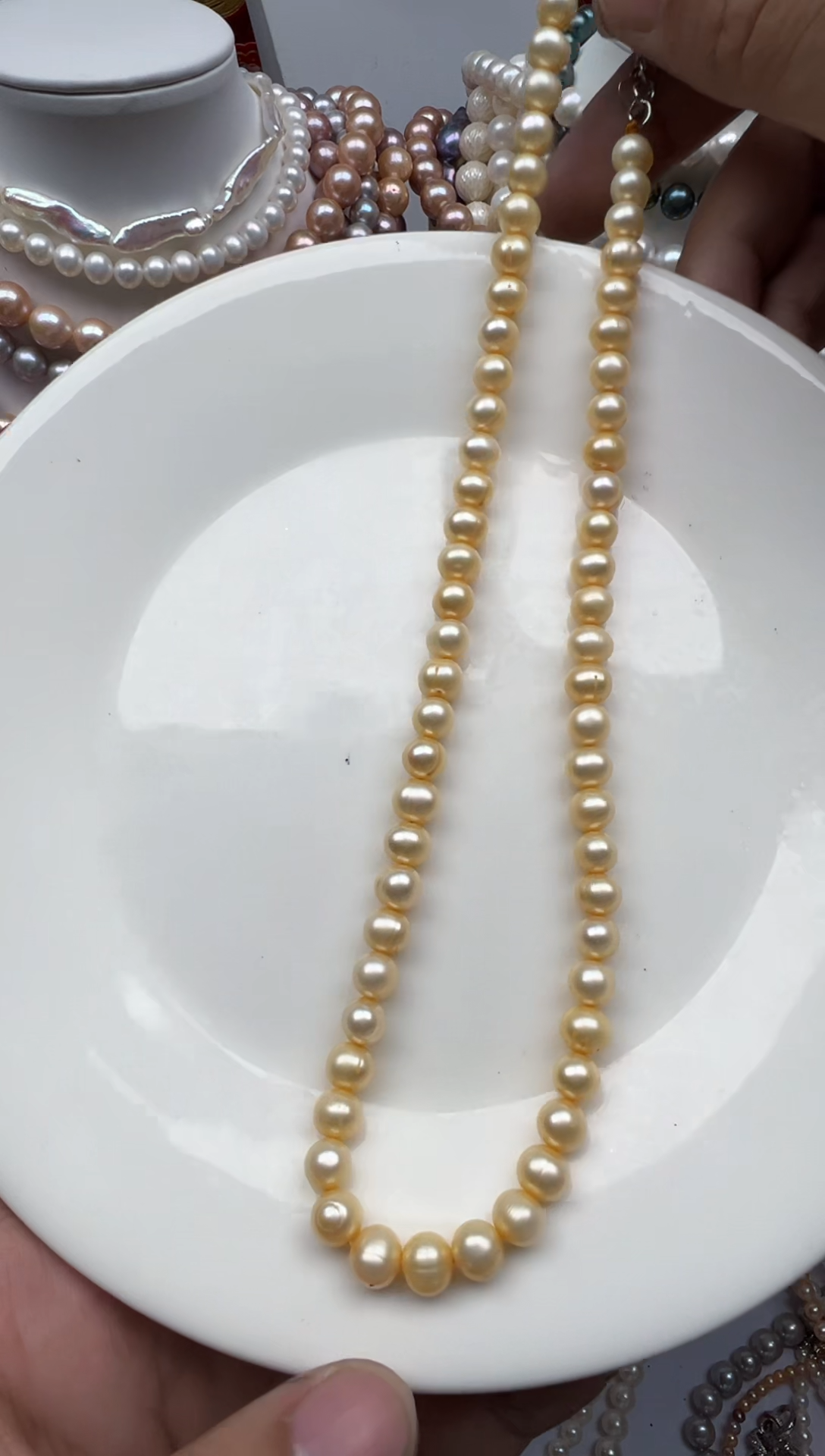 【闪购商品】淡水珍珠颈饰未镶嵌1