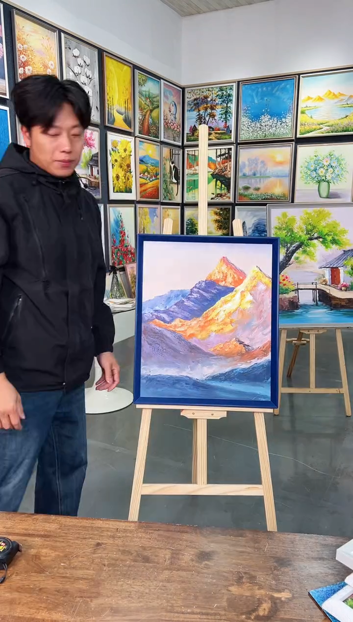 油画50*60纯手工油画巨好看