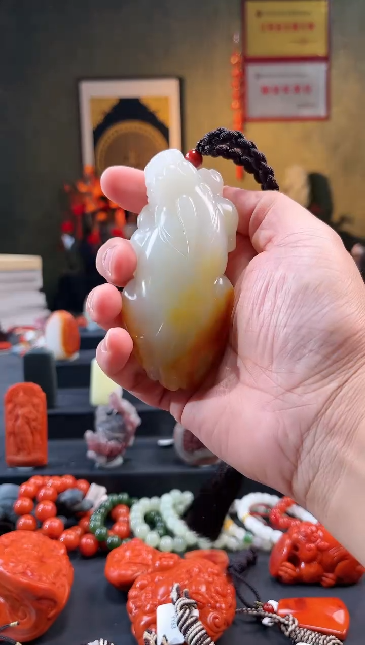 【闪购商品】和田玉挂件未镶嵌手把件