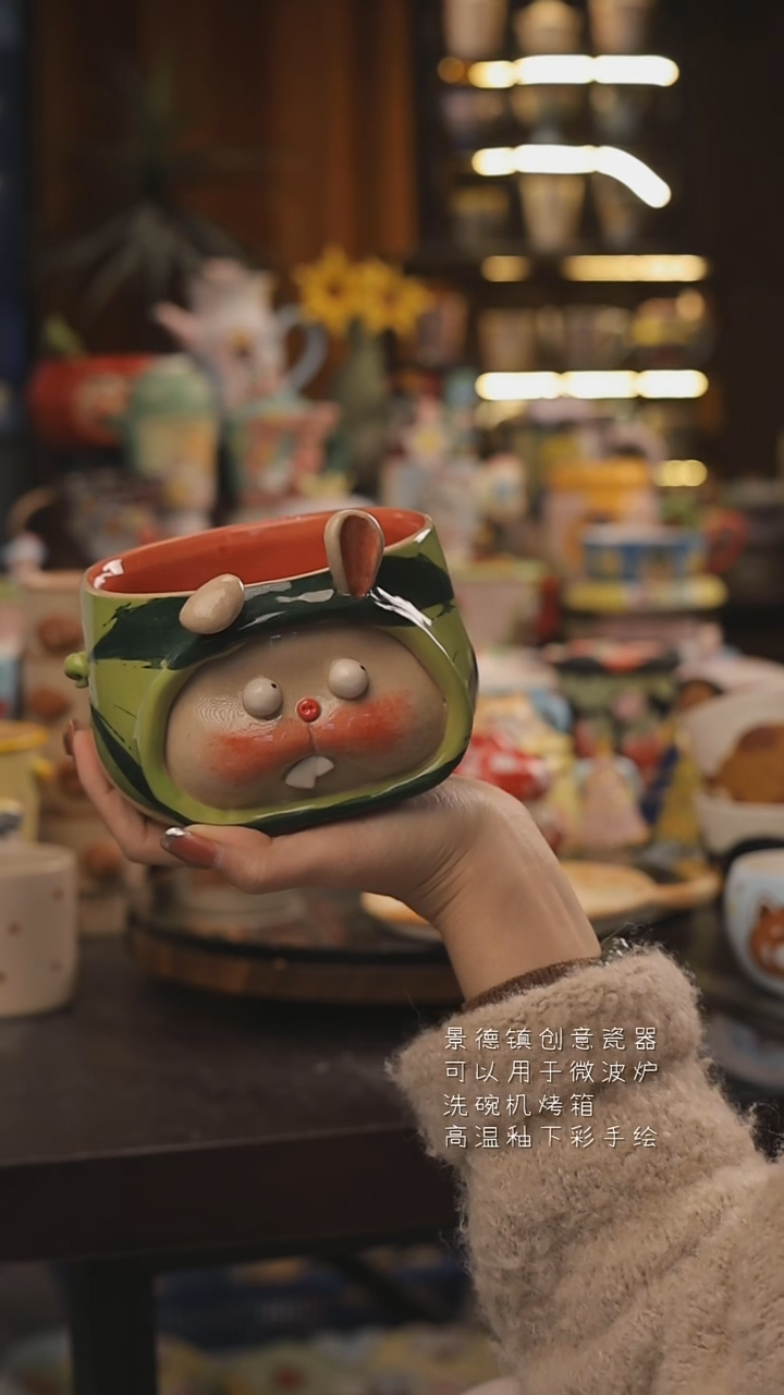 景德镇釉下彩绘设计师款式陶瓷