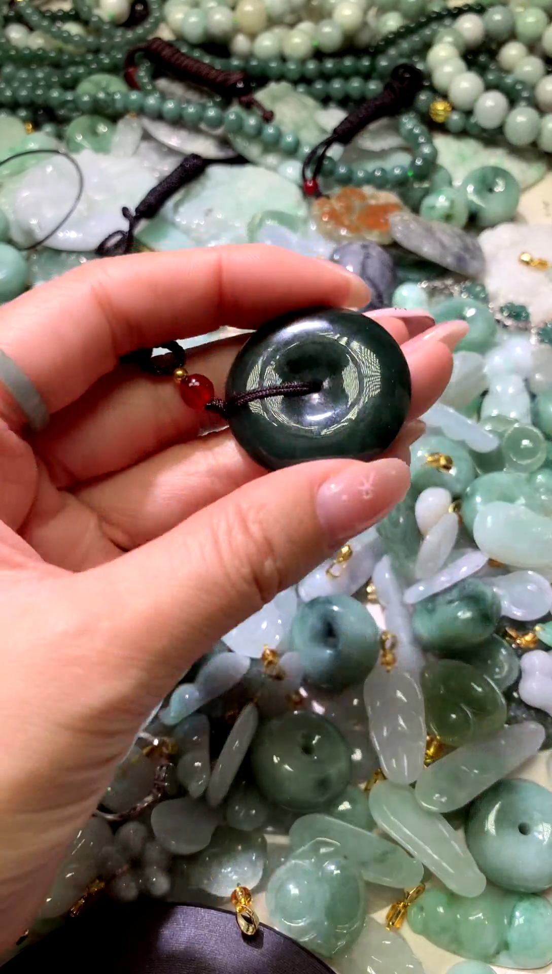 吊坠(不含链)未镶嵌翡翠1