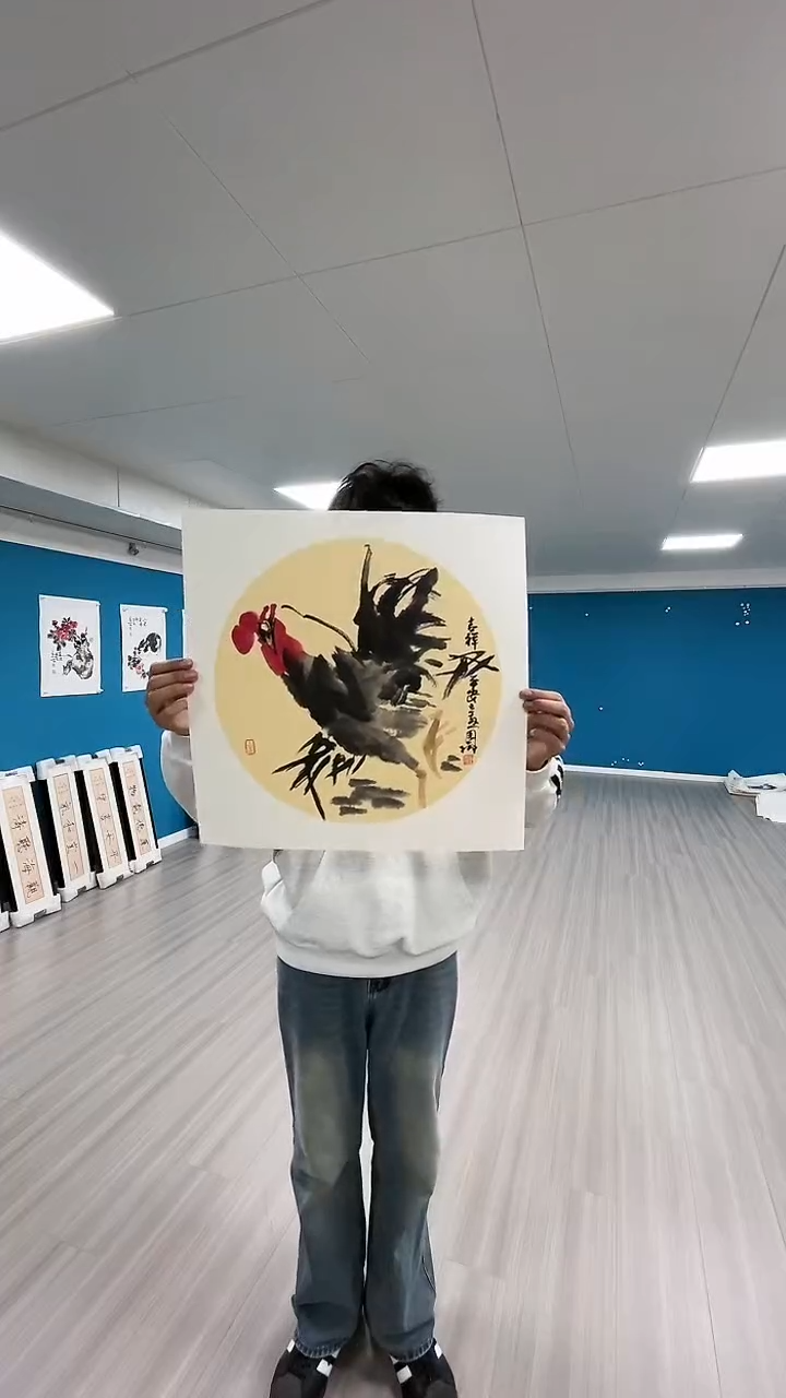 【闪购商品】国画刘国卿花鸟作品