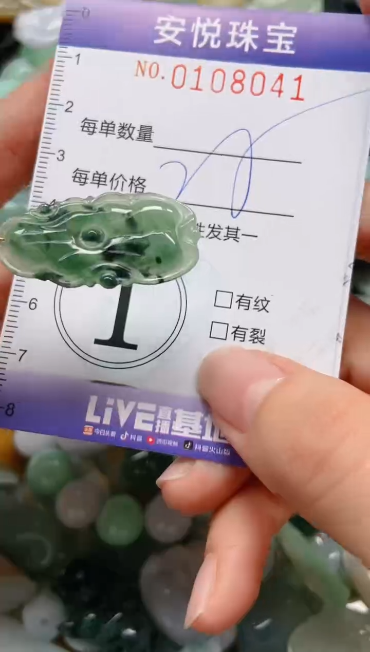 【闪购商品】翡翠颈饰未镶嵌闪购0108041