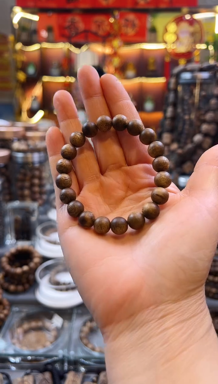 【闪购商品】沉香手串棋楠圆珠手串