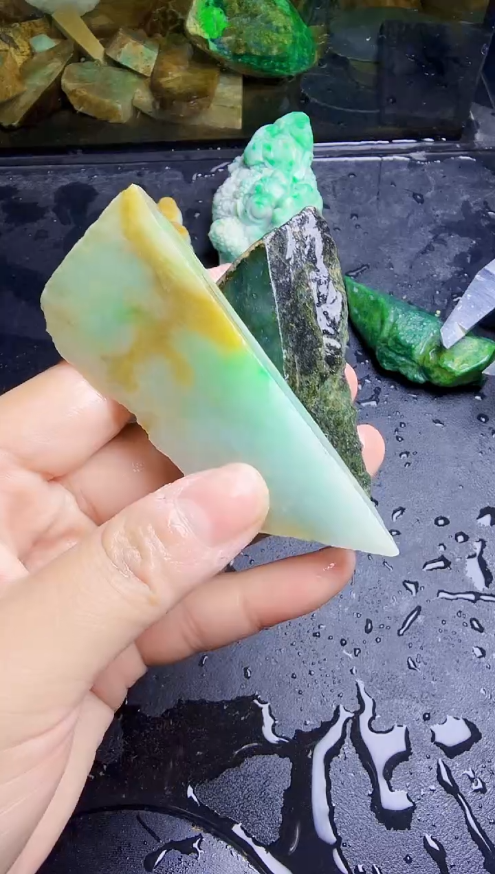 未镶嵌挂件翡翠天然翡翠192