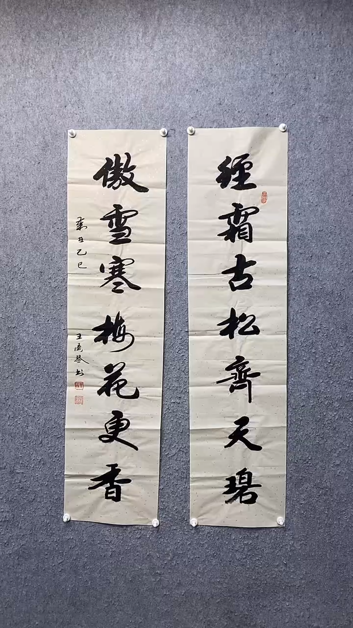 书法寿联王汉琴书法书法