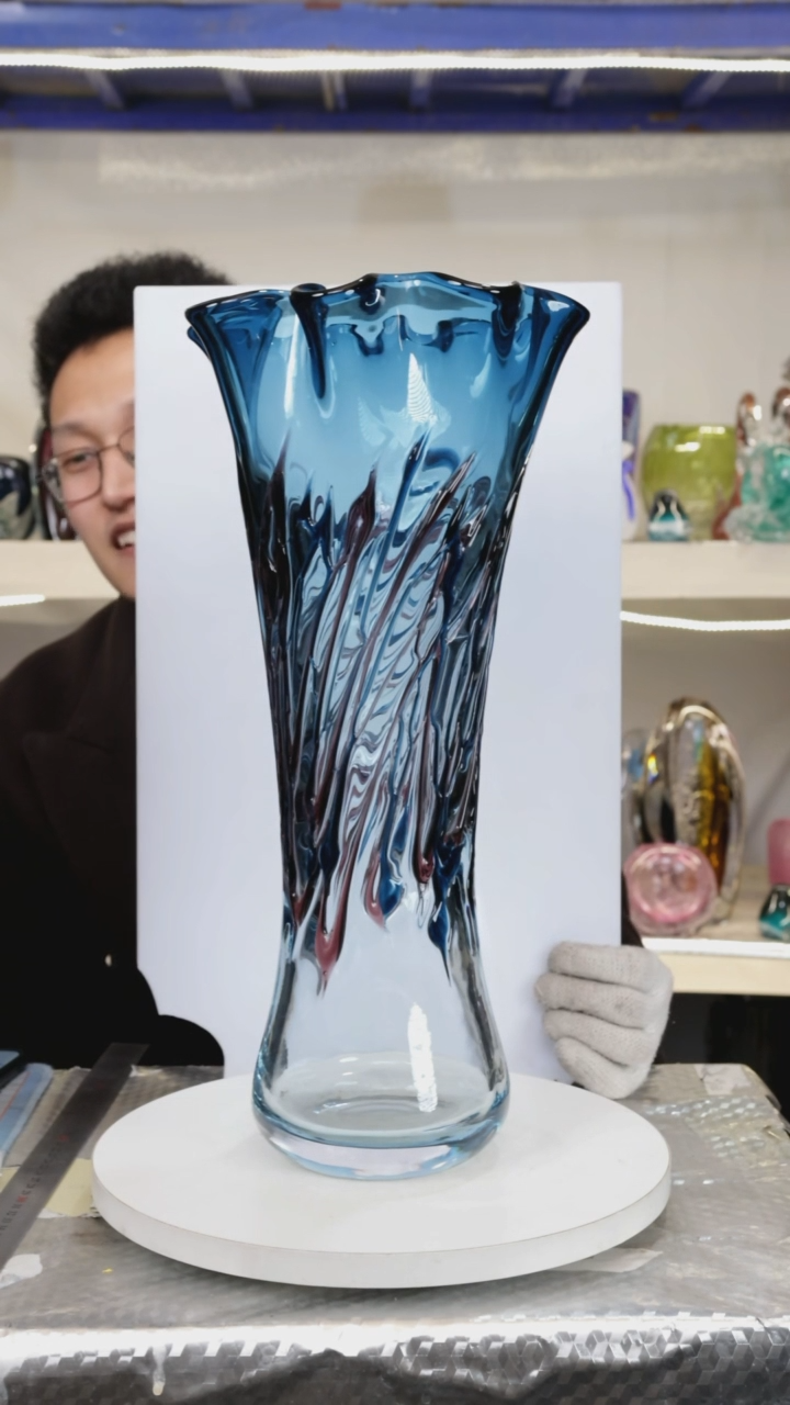 【闪购商品】琉璃高44精品琉璃正常手工痕迹