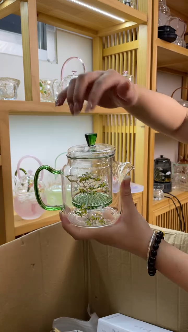遇器梨花白燕神奇壶绿把