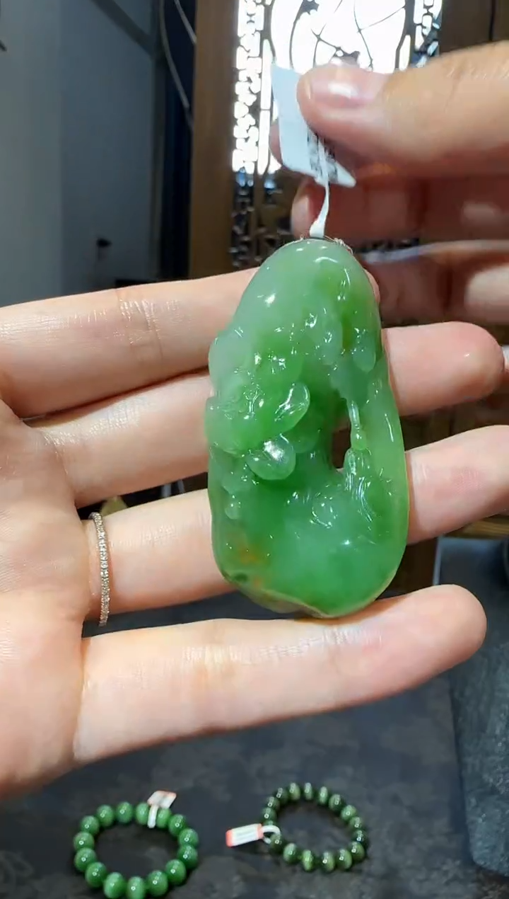 【闪购商品】和田玉吊坠未镶嵌1