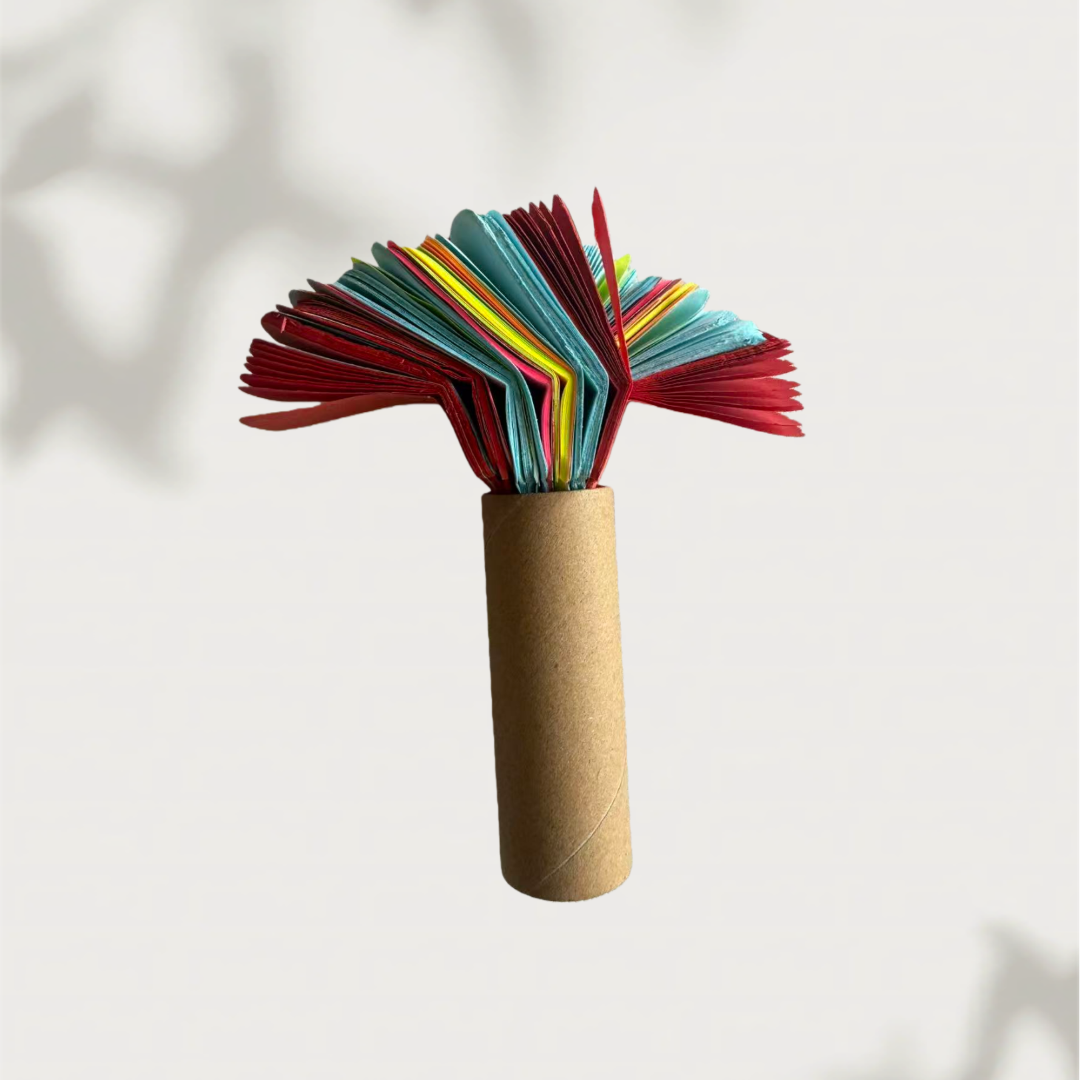 旋旋飞二踢脚彩色风车纸飞机过年炸彩纸春节气氛玩具