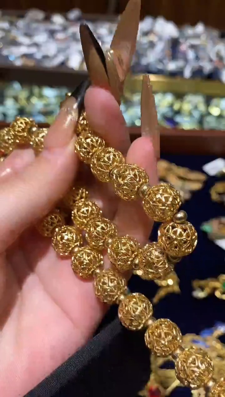 纯铜合金琉璃楚楚珠宝中古甄选不退换