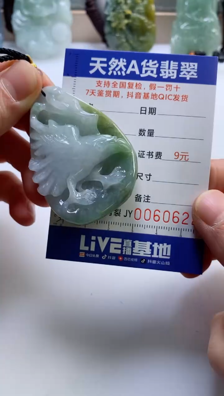 【闪购商品】翡翠挂件未镶嵌