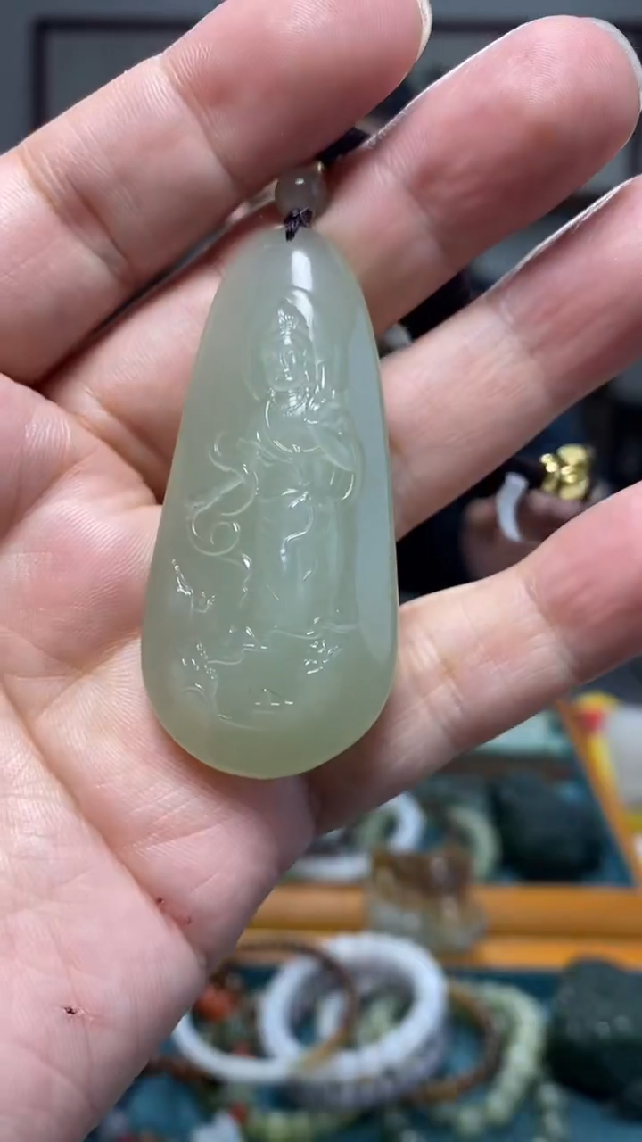 颈饰未镶嵌和田玉@****@10