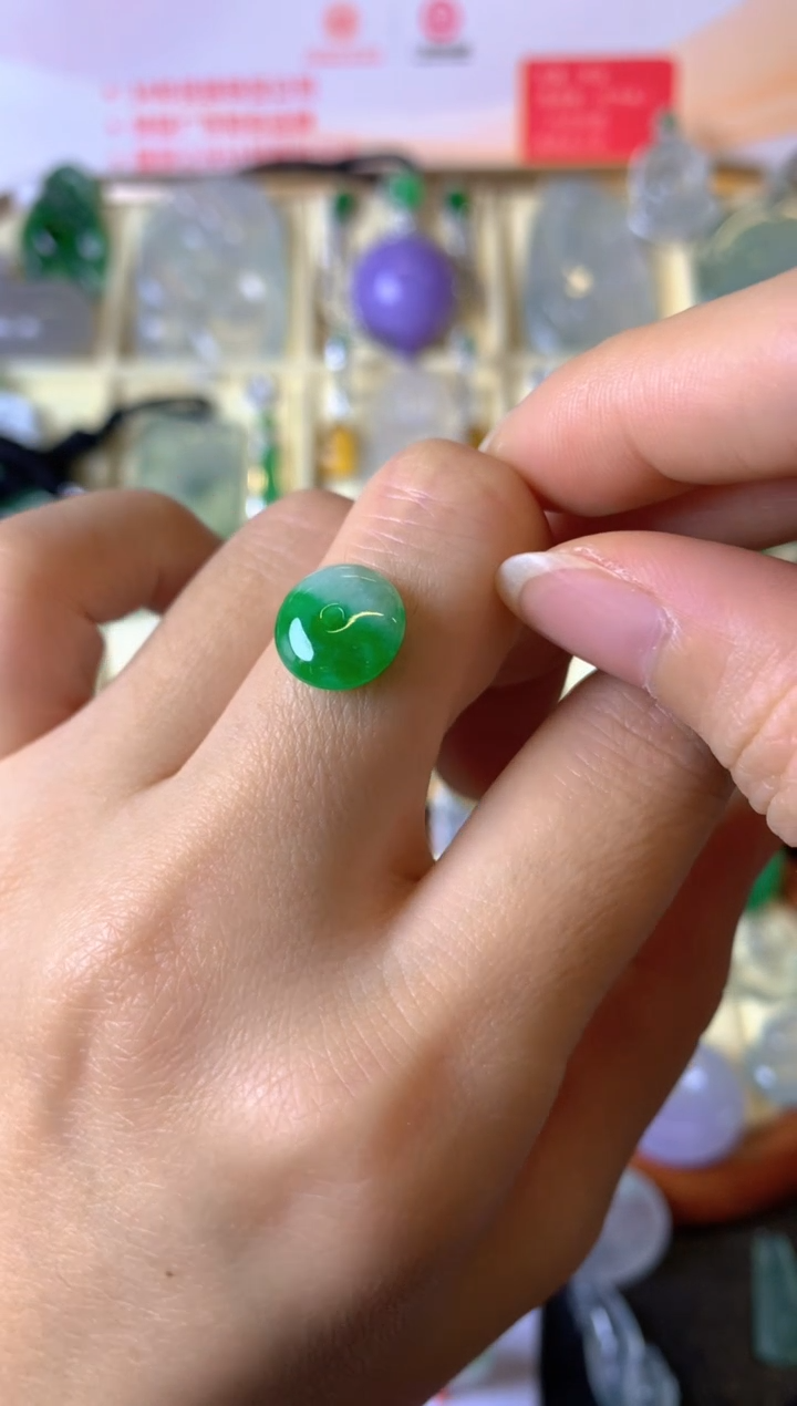 【闪购商品】定制翡翠未镶嵌1裸玉（客户意向镶嵌）