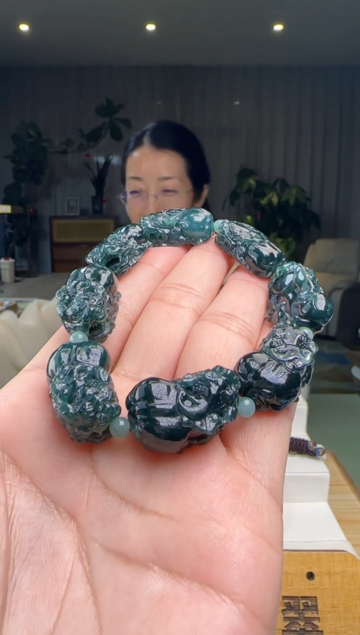 【闪购商品】翡翠手串未镶嵌多样性发一XM@@WS1WX292723